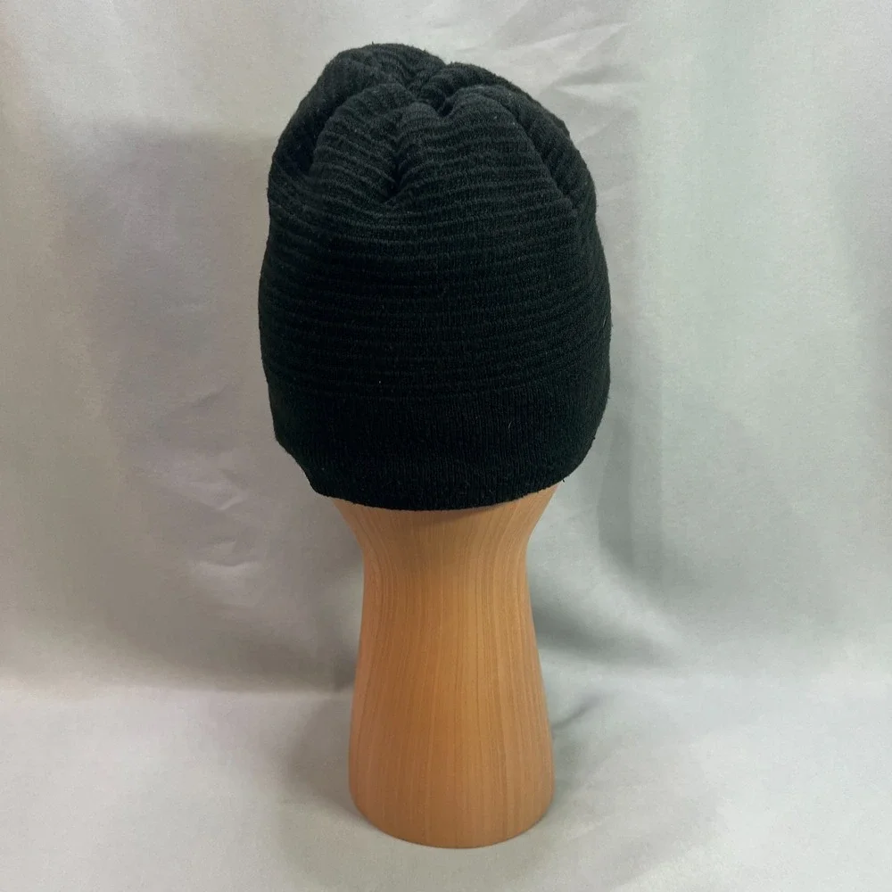 Adidas Climawarm Beanie Hat Mens One Size Black Cuffed Tight Knit Winter Outdoor